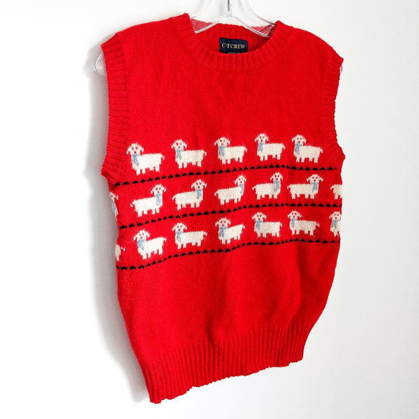 Wool Puppy Sweater Vest
