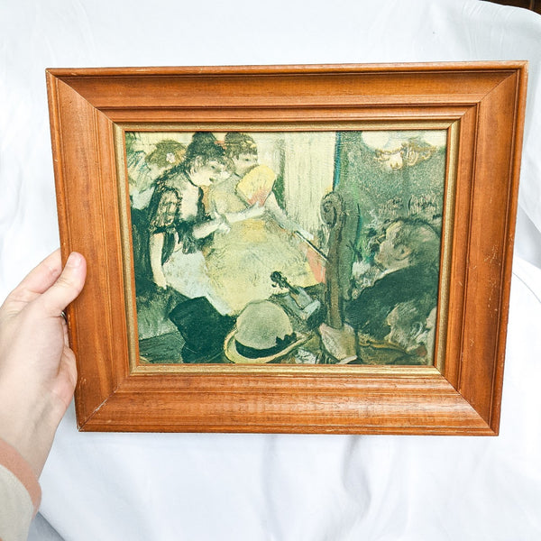 Edgar Degas Cabaret Framed Painting Print