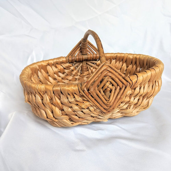 Handwoven Wicker Basket
