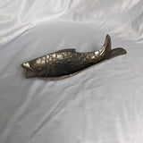 Vintage Silver Fish Trinket Dish