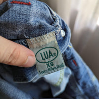 Vintage 90's LUA Denim Straight Leg Baggy Overalls