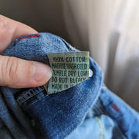 Vintage 90's LUA Denim Straight Leg Baggy Overalls