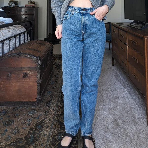 Vintage Levi's 550 Relaxed Fit High Rise Straight Leg Jeans