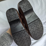 Dansko Brown Leather Clog Boots 36