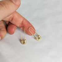 Safety Pin Earrings