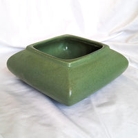 Vintage Haeger Green Ceramic Planter