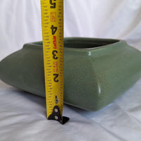 Vintage Haeger Green Ceramic Planter