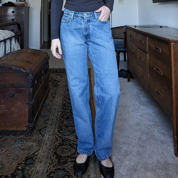 Vintage Ralph Lauren Mid Rise Straight Leg Saturday Jeans