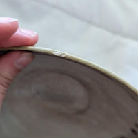 Set of Three Artisan Signed Handmade Studio Pottery Ceramic Glazed Bowls