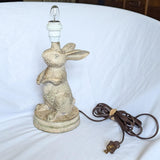 Neutral Bunny Rabbit Decorative Murobello USA Made Lamp