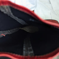 Vintage Ralph Lauren Cherry Red Leather Tall Boots
