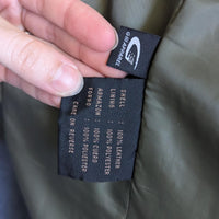 Vintage Siena Olive Green Suede Leather Zip Up Jacket