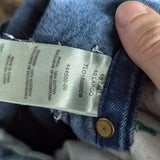 Vintage Lady Liberty Denim Straight Leg Overalls