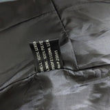 Vintage Y2K 90s Long Black Leather Trench Jacket