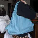 Vintage St.John's Bay Sky Blue Faux Leather Purse