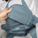 Vintage St.John's Bay Sky Blue Faux Leather Purse