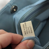 Vintage St.John's Bay Sky Blue Faux Leather Purse