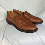 Madewell Brown Leather Vernon Loafers