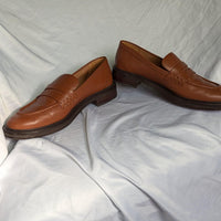 Madewell Brown Leather Vernon Loafers