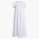 Hill House Home Caroline Nap Dress in Sheer White Swiss Dot