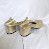 Gold & Other Stories Ballet Block Heels