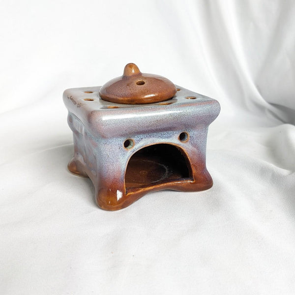 Drip Glaze Ceramic Vintage Incense Holder