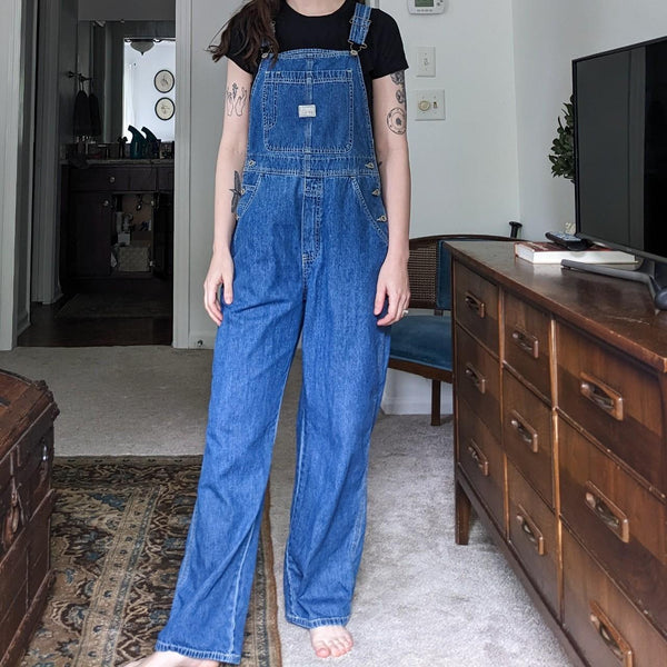 Vintage Y2K Old Navy Straight Leg Denim Bib Overalls