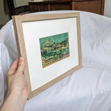 Framed Vintage Cezanne Landscape Art Print