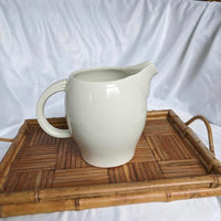 Woods Ivory Ware England White Pitcher