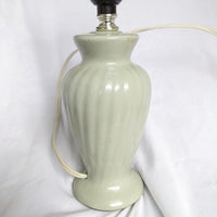 Mint Green Vintage Ceramic Urn Small Lamp
