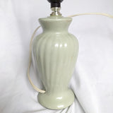 Mint Green Vintage Ceramic Urn Small Lamp