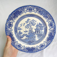 Antique English Ironstone Tableware Ltd. Blue Willow Dish