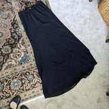 Vintage Y2K MSK Black Maxi Skirt