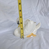 Ceramic Swan Vintage Planter