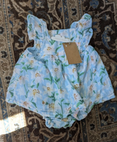 Angel Dear Blue Floral Set