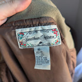 Vintage 100% Silk Quilted Bomber Jacket