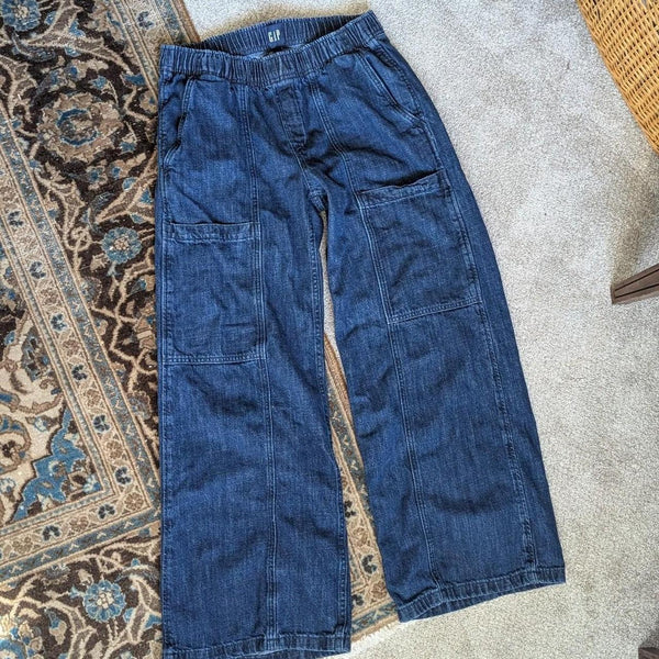 Gap High Rise Easy Utility Jeans Size Small