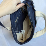 Vintage L.L.Bean Mini Plaid Boat & Tote Bag