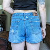 Vintage Y2K l.e.i. Low Rise Denim Mini Jean Shorts