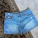 Vintage Y2K l.e.i. Low Rise Denim Mini Jean Shorts