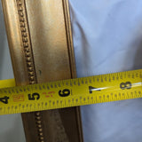 Vintage Pair Gold Tone Hollywood Regency Arched Mirror Wall Sconces