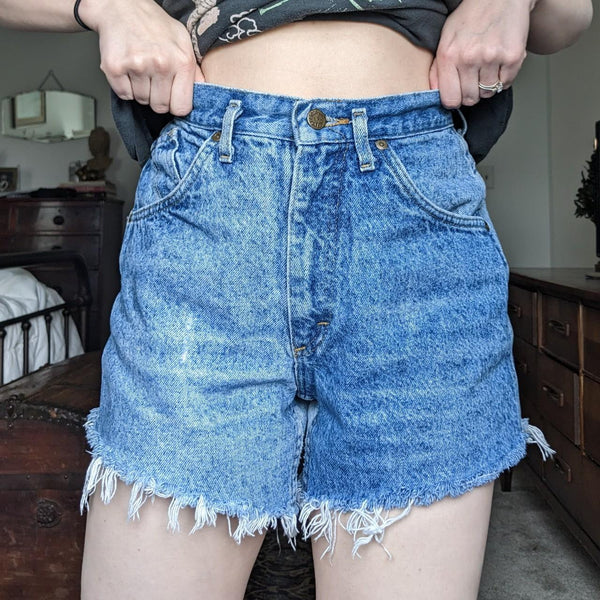 Lee Vintage High Waisted Cutoff Denim Shorts