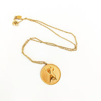 Taurus Gold Tone Necklace