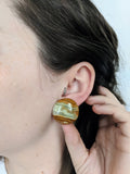 Jasper Clip-On Earrings