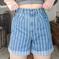 Faded Glory Pinstripe Shorts