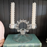 Imperial Candlewick Bubble Candlestick Holder