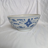 Blue + White Floral Bowl