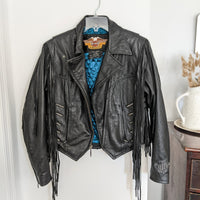 Leather Harley Davidson Moto Jacket