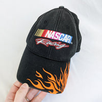 Vintage NASCAR Flames Hat