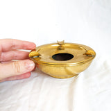 Brass Bowl Ash Tray Cigarette Holder